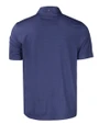 Penn State Nittany Lions Alumni Cutter & Buck Pike Eco Tonal Geo Print Stretch Recycled Mens Big & Tall Polo Navy Blue Mannequin Back