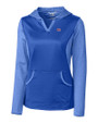 New York Giants Cutter & Buck Womens Tackle Hoodie Tour Blue Mannequin