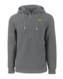 Michigan Wolverines College Vault Cutter & Buck Roam Eco Half Zip Recycled Mens Pullover Hoodie EG_MANN_HG 1