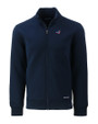 Carolina Panthers Americana Cutter & Buck Roam Epic Versatility Recycled Full Zip Mens Jacket Navy Blue Mannequin
