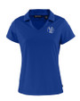 Air Force Falcons College Vault Cutter & Buck Daybreak Eco Recycled Womens V-neck Polo Tour Blue Mannequin