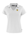 Baylor Sailor Bear College Vault Cutter & Buck Daybreak Eco Recycled Womens V-neck Polo White Mannequin