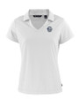 Penn State Nittany Lions College Vault Cutter & Buck Daybreak Eco Recycled Womens V-neck Polo White Mannequin