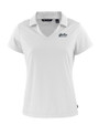 UCF Knights Citronaut Cutter & Buck Daybreak Eco Recycled Womens V-neck Polo White Mannequin