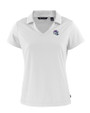 Buffalo Bills NFL Helmet Cutter & Buck Daybreak Eco Recycled Womens V-neck Polo White Mannequin
