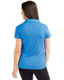 Detroit Lions NFL Helmet Cutter & Buck Daybreak Eco Recycled Womens V-neck Polo Digital Back