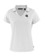 Pittsburgh Steelers NFL Helmet Cutter & Buck Daybreak Eco Recycled Womens V-neck Polo White Mannequin