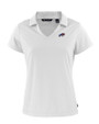 Buffalo Bills Americana Cutter & Buck Daybreak Eco Recycled Womens V-neck Polo White Mannequin