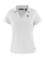 Missouri Tigers Alumni Cutter & Buck Daybreak Eco Recycled Womens V-neck Polo White Mannequin