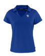 Kentucky Wildcats Alumni Cutter & Buck Daybreak Eco Recycled Womens V-neck Polo Tour Blue Mannequin
