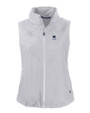 Penn State Nittany Lions Alumni Cutter & Buck Charter Eco Recycled Full-Zip Womens Vest Polished Medium Gray Mannequin