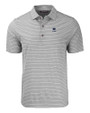 Penn State Nittany Lions Alumni Cutter & Buck Forge Eco Heather Stripe Stretch Recycled Mens Polo Elemental Grey Heather Mannequin