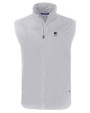 Penn State Nittany Lions Alumni Cutter & Buck Charter Eco Recycled Mens Full-Zip Vest Polished Medium Gray Mannequin