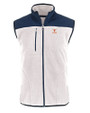 Texas Longhorns Alumni Cutter & Buck Cascade Eco Fleece Mens Vest Shell/Navy Blue Mannequin