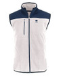Penn State Nittany Lions Alumni Cutter & Buck Cascade Eco Fleece Mens Vest Shell/Navy Blue Mannequin