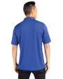 Emory Eagles Cutter & Buck Forge Eco Stretch Recycled Mens Big & Tall Polo Tour Blue Back