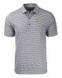 Cal Poly Mustangs Cutter & Buck Forge Eco Heather Stripe Stretch Recycled Mens Big & Tall Polo BLH_MANN_HG 