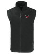 Eastern Washington Eagles Cutter & Buck Charter Eco Full-Zip Mens Big & Tall Vest BL_MANN_HG 