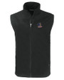 Delaware Fightin' Blue Hens College Vault Cutter & Buck Charter Eco Full-Zip Mens Big & Tall Vest BL_MANN_HG 