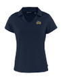 Drexel Dragons Cutter & Buck Daybreak Eco Recycled Womens V-neck Polo Navy Blue Mannequin
