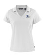 Creighton Bluejays Cutter & Buck Daybreak Eco Recycled Womens V-neck Polo White Mannequin