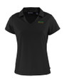 Florida A&M Rattlers Cutter & Buck Daybreak Eco Recycled Womens V-neck Polo Black Mannequin