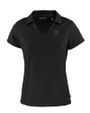 DePaul Blue Demons Cutter & Buck Daybreak Eco Recycled Womens V-neck Polo Black Mannequin
