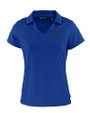 DePaul Blue Demons Cutter & Buck Daybreak Eco Recycled Womens V-neck Polo Tour Blue Mannequin