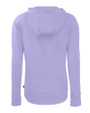 East Carolina Pirates Cutter & Buck Daybreak Recycled Womens Hooded Full Zip Hyacinth Mannequin Back