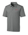 San Francisco 49ers Cutter & Buck Mens Big & Tall Fusion Polo Elemental Grey Mannequin