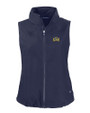 Drexel Dragons Cutter & Buck Charter Eco Recycled Full-Zip Womens Vest NVBU_MANN_HG 