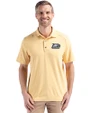 Georgia Southern Eagles Cutter & Buck Forge Eco Stretch Recycled Mens Polo Desert Front