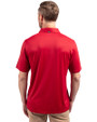 Dayton Flyers Cutter & Buck Forge Eco Stretch Recycled Mens Polo Cardinal Red Back