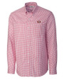 San Francisco 49ers Cutter & Buck Mens Long Sleeve Epic Easy Care Tattersall Red Mannequin