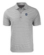 Georgetown Hoyas College Vault Cutter & Buck Forge Eco Heather Stripe Stretch Recycled Mens Polo EGH_MANN_HG 