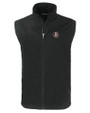 Florida State Seminoles Cutter & Buck Charter Eco Recycled Mens Full-Zip Vest Black Mannequin