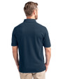 The Citadel Bulldogs Cutter & Buck Advantage Eco Tri-Blend Pique Mens Polo Liberty Navy Back