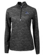 Creighton Bluejays Cutter & Buck Traverse Stretch Eco Camo Print Quarter Zip Womens Pullover BL_MANN_HG 