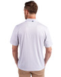 Iowa Hawkeyes Cutter & Buck Pike Eco Symmetry Print Stretch Recycled Mens Polo White/Polished Back
