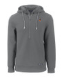 Texas Rio Grande Valley Vaqueros Cutter & Buck Roam Epic Versatility Half Zip Recycled Mens Hooded Pullover Elemental Grey Mannequin