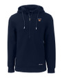 Texas Rio Grande Valley Vaqueros Cutter & Buck Roam Epic Versatility Half Zip Recycled Mens Hooded Pullover Navy Blue Mannequin