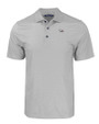 North Carolina Central Eagles Cutter & Buck Pike Eco Tonal Geo Print Stretch Recycled Mens Polo Elemental Grey Mannequin