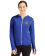 San Jose State Spartans Cutter & Buck Daybreak Eco Recycled Womens Full Zip Hoodie Tour Blue Front
