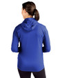 Seton Hall Pirates Cutter & Buck Daybreak Eco Recycled Womens Full Zip Hoodie Tour Blue Back