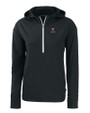 Harvard Crimson Cutter & Buck Daybreak Eco Recycled Womens Half Zip Hoodie BL_MANN_HG 
