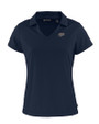 Texas El Paso Miners Cutter & Buck Daybreak Eco Recycled Womens V-neck Polo Navy Blue Mannequin