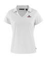 Gonzaga Bulldogs Cutter & Buck Daybreak Eco Recycled Womens V-neck Polo White Mannequin