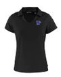 Memphis Tigers Cutter & Buck Daybreak Eco Recycled Womens V-neck Polo Black Mannequin