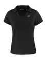 Purdue Boilermakers Cutter & Buck Daybreak Eco Recycled Womens V-neck Polo Black Mannequin