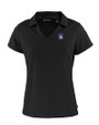 Northwestern Wildcats Cutter & Buck Daybreak Eco Recycled Womens V-neck Polo Black Mannequin
